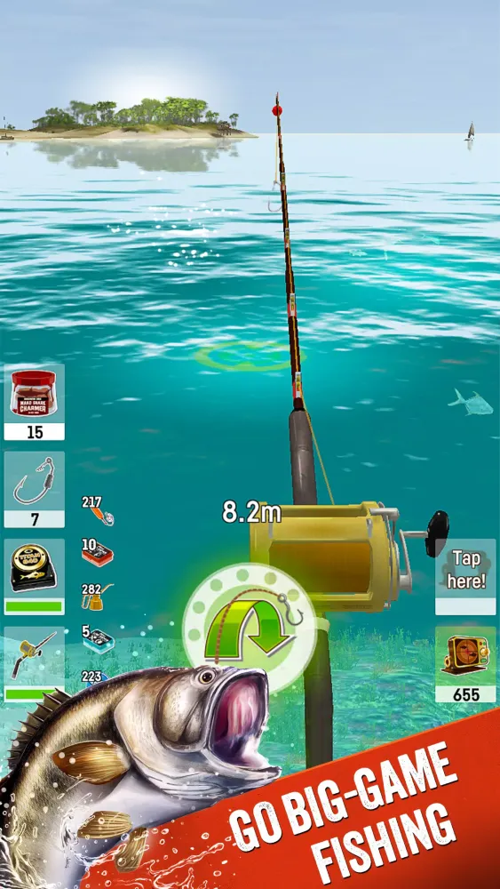 Tangkapan layar The Fishing Club 3D: Game on!