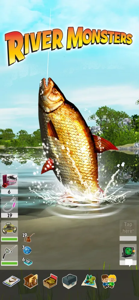 Tangkapan layar The Fishing Club 3D: Game on!