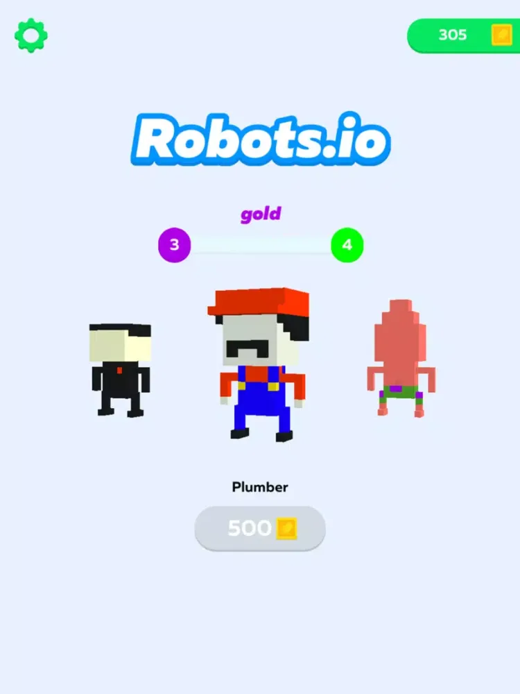 Robots crash iPad 应用截图