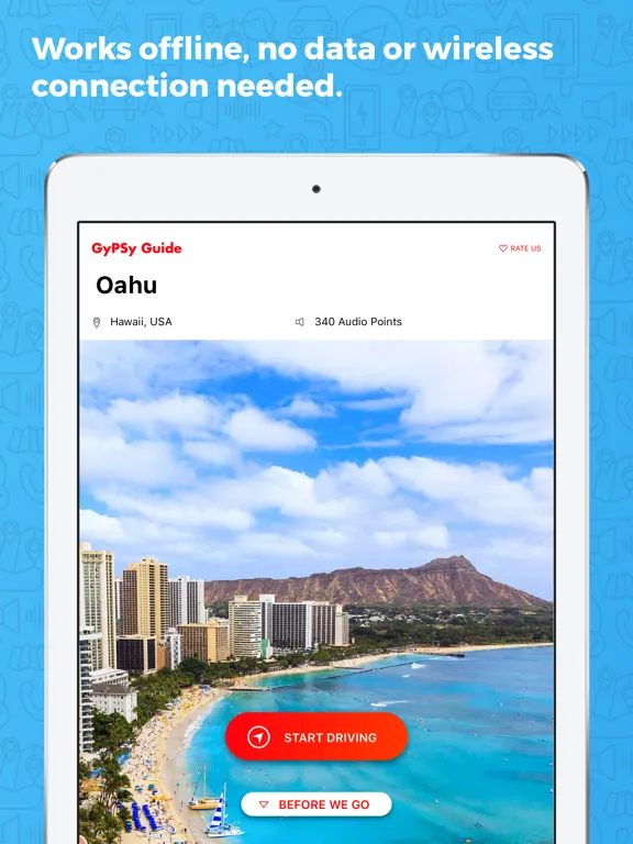 Oahu GyPSy Guide Driving Tour iPad  Screenshots