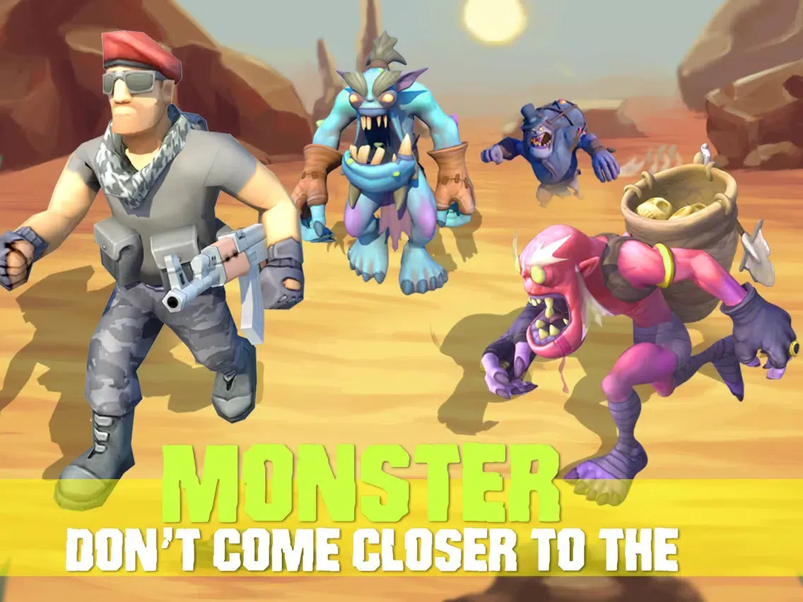 Monster Hunter Legends shooter iPad  سکرین شاٹس