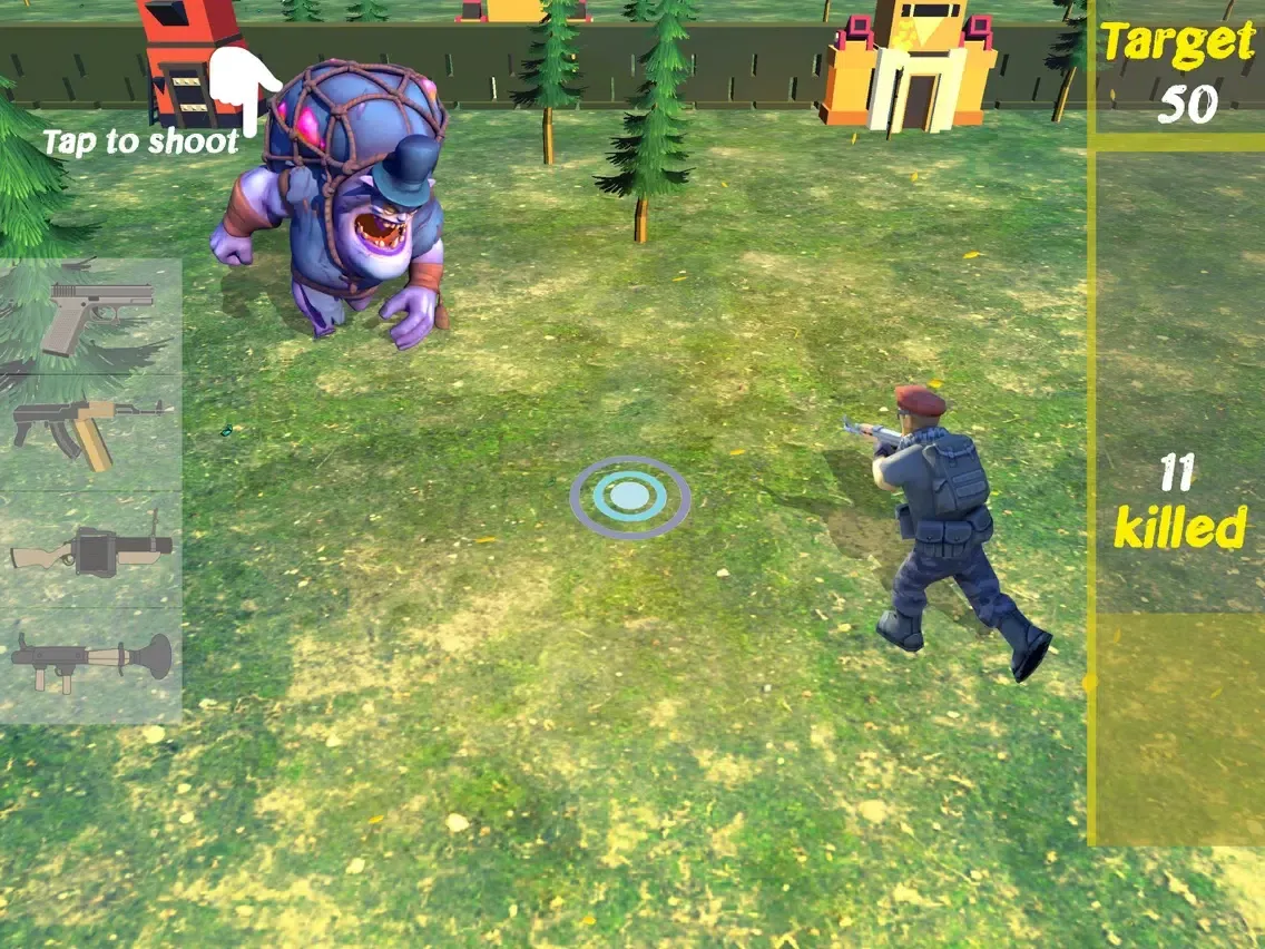 Monster Hunter Legends shooter iPad  سکرین شاٹس
