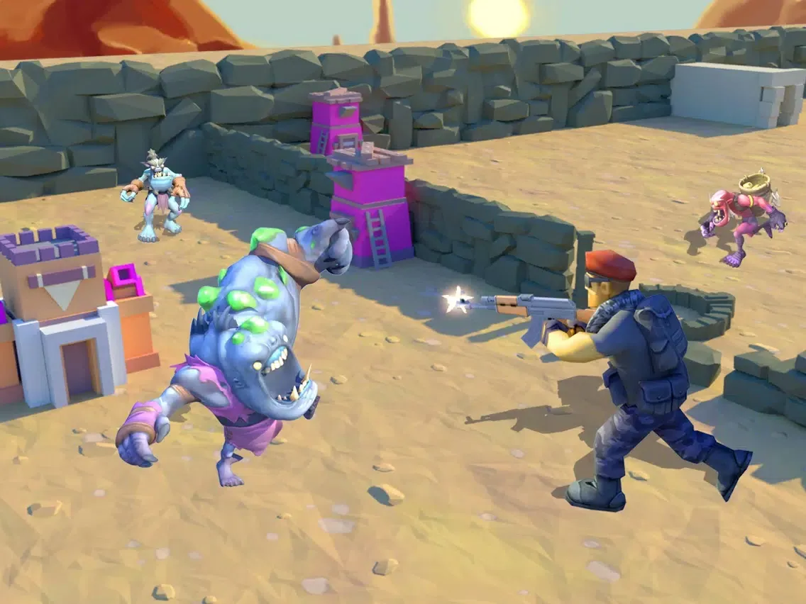 Monster Hunter Legends shooter iPad  سکرین شاٹس