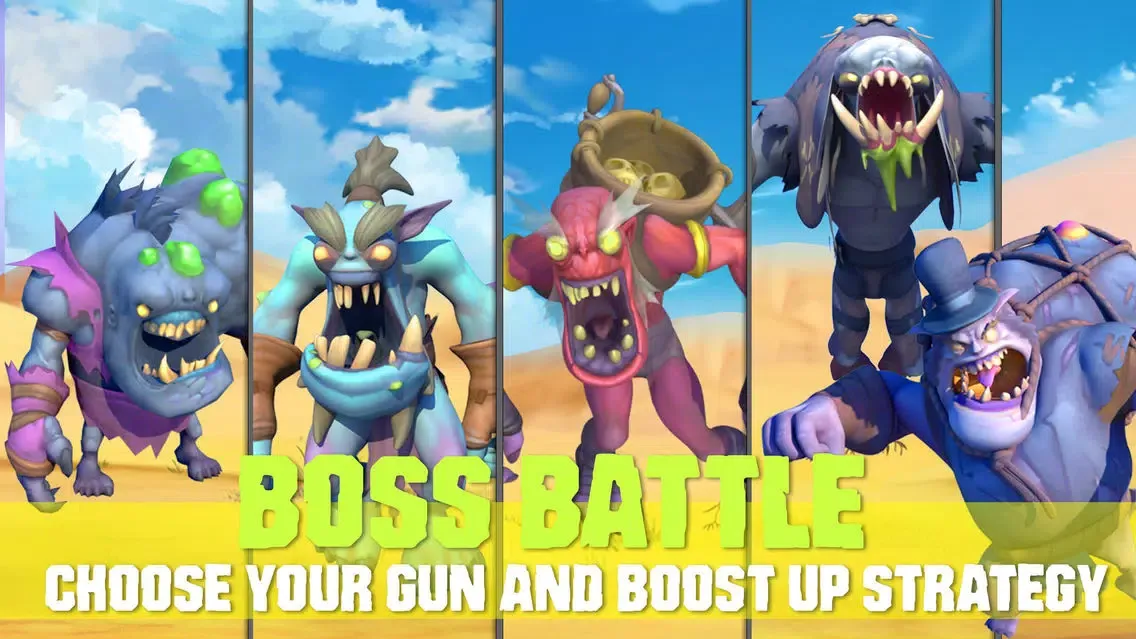 Monster Hunter Legends shooter سکرین شاٹس