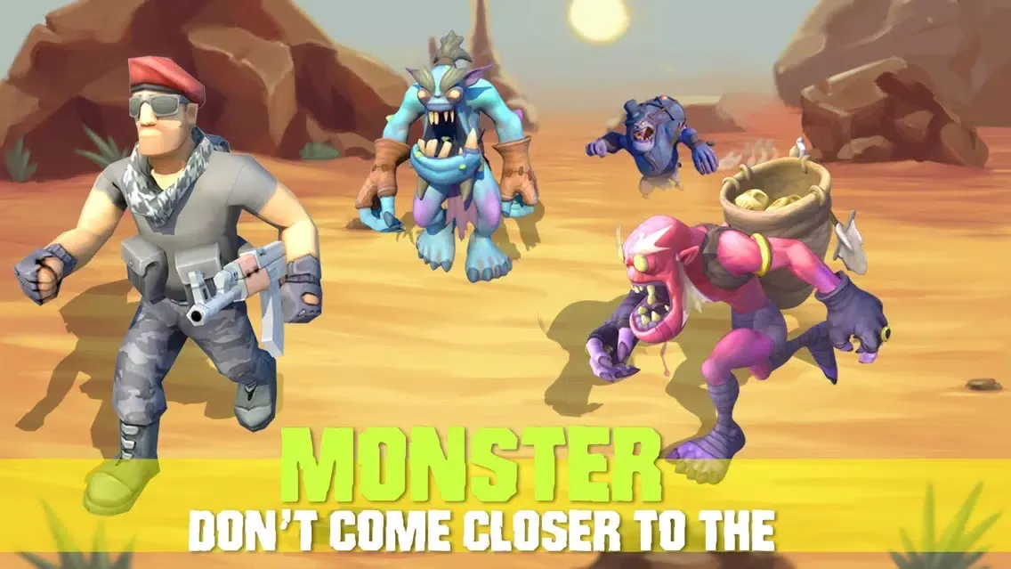 Monster Hunter Legends shooter سکرین شاٹس