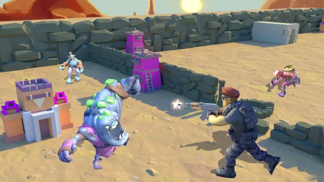 Monster Hunter Legends shooter سکرین شاٹس