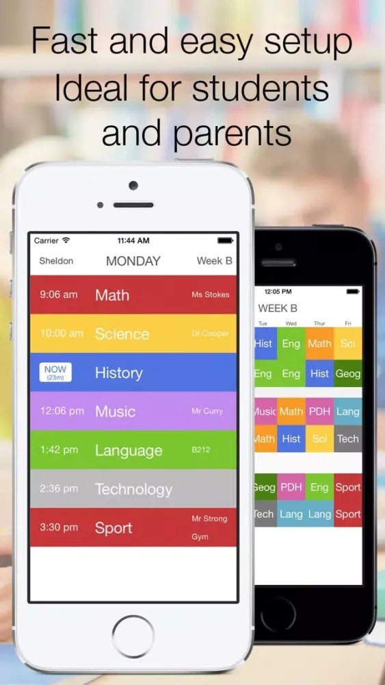 ภาพหน้าจอของ Timetable Pro+