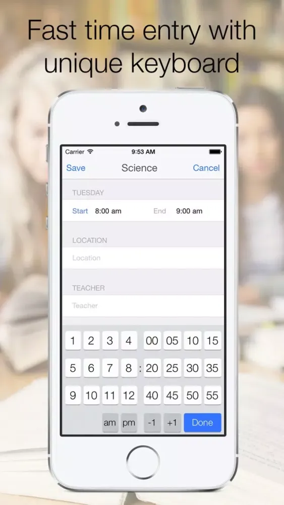 ภาพหน้าจอของ Timetable Pro+