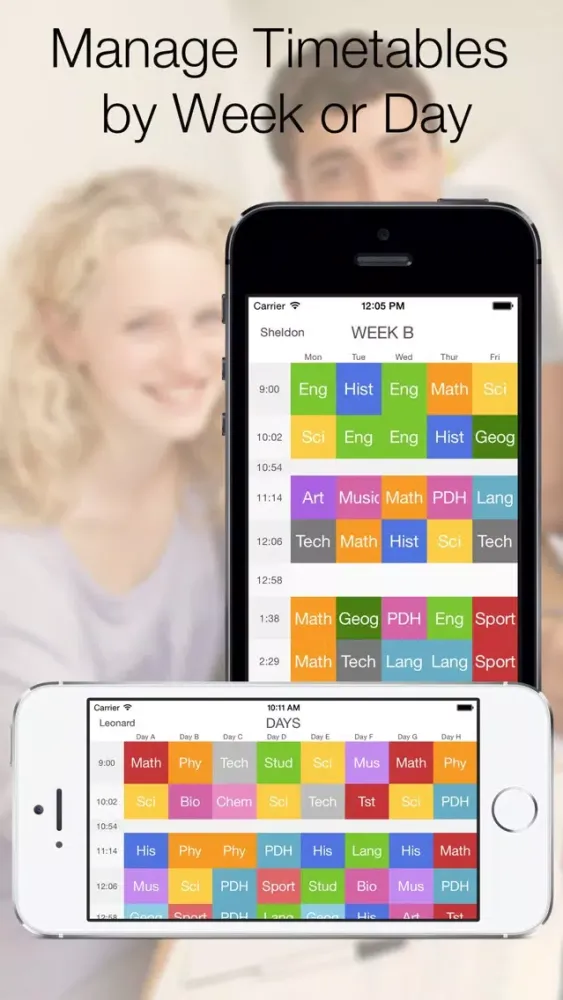 ภาพหน้าจอของ Timetable Pro+