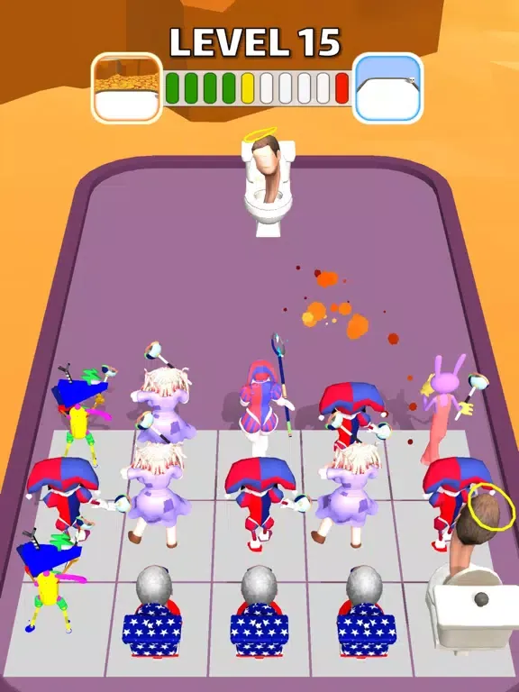 Zrzuty ekranu Merge Digital Circus 3D iPad 