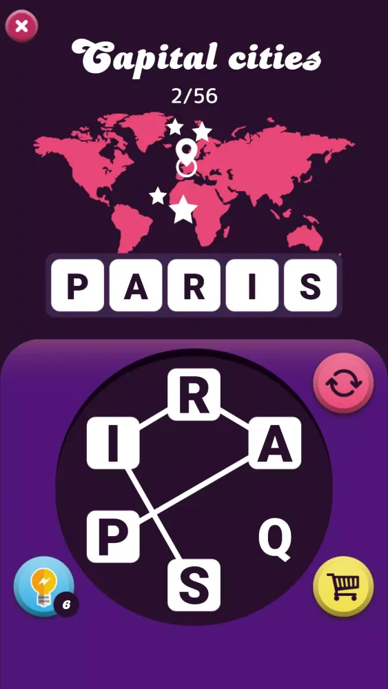 ภาพหน้าจอของ Word Challenge