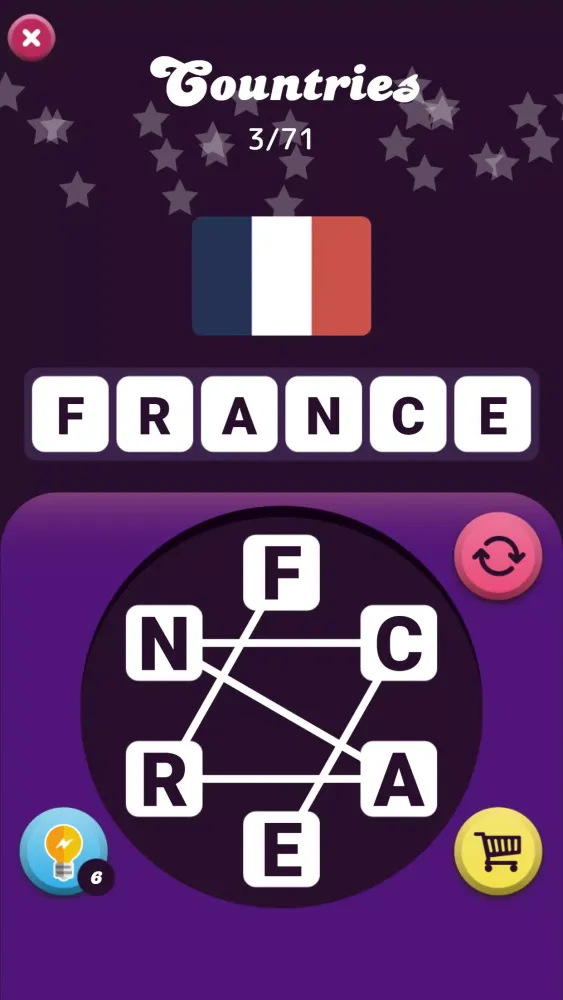 ภาพหน้าจอของ Word Challenge