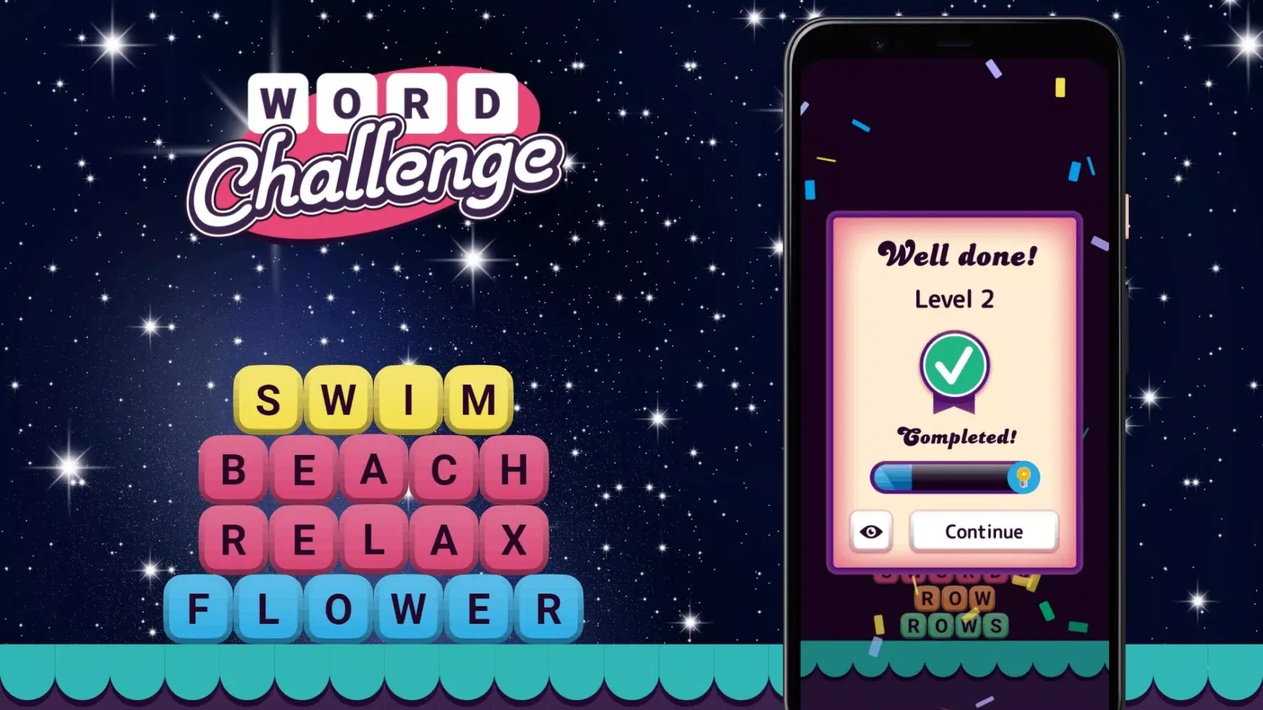ภาพหน้าจอของ Word Challenge