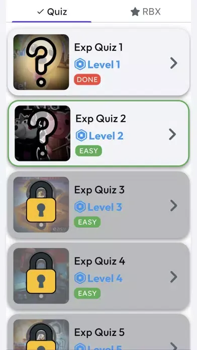 Tangkapan layar Robux Ultimate Quiz for Roblox