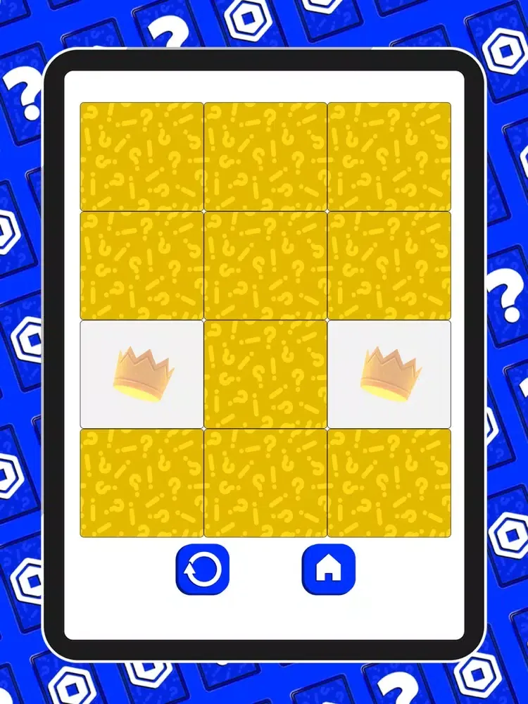 Ảnh chụp màn hình của Robux Trivia Cards for Roblox iPad 