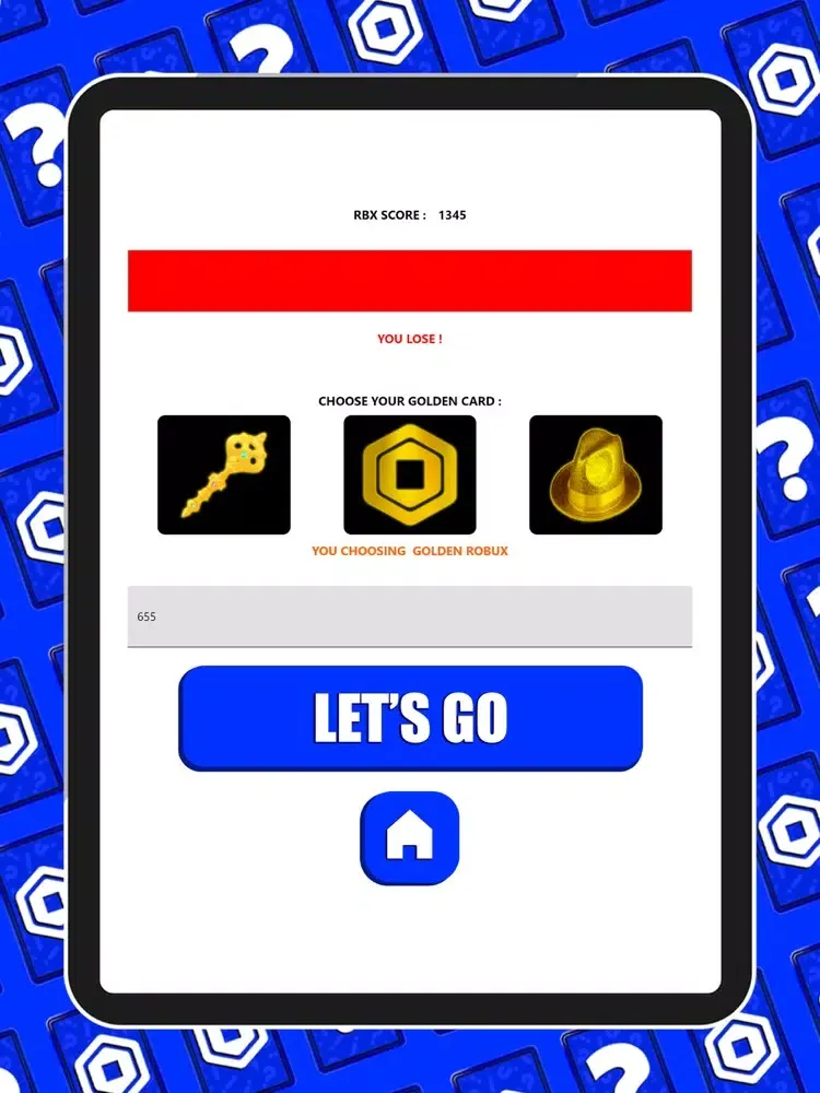 Ảnh chụp màn hình của Robux Trivia Cards for Roblox iPad 