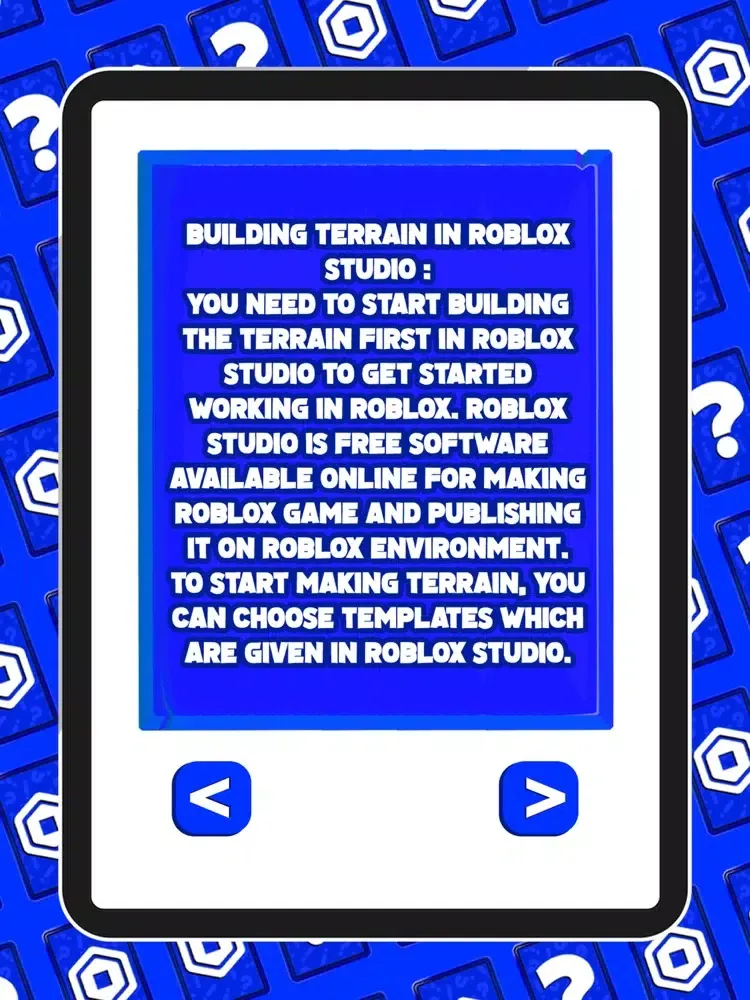 Ảnh chụp màn hình của Robux Trivia Cards for Roblox iPad 
