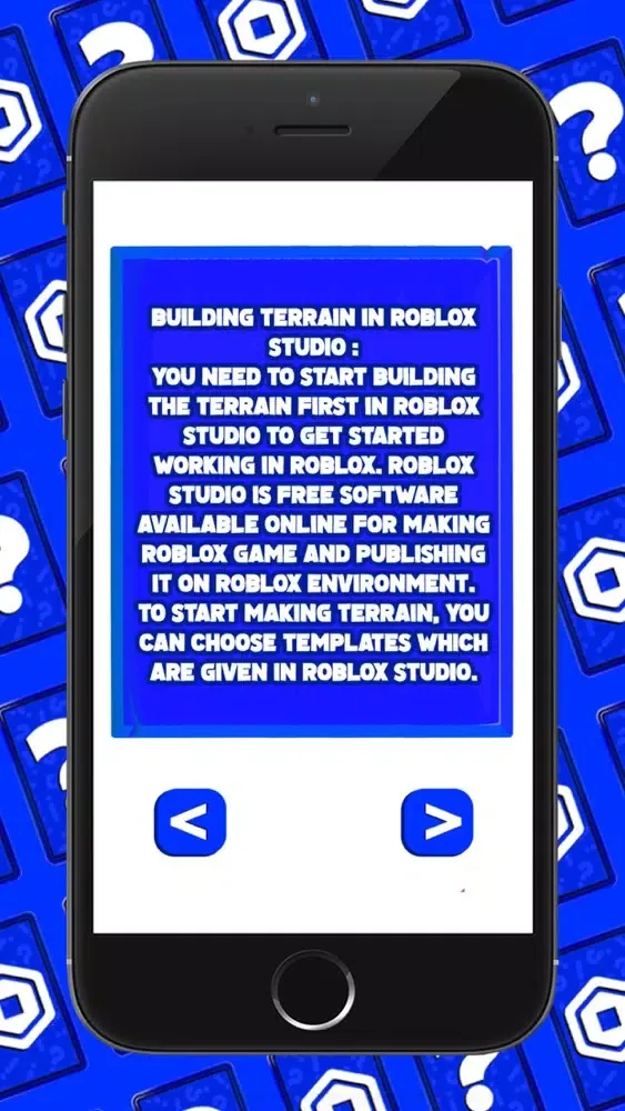 Ảnh chụp màn hình của Robux Trivia Cards for Roblox