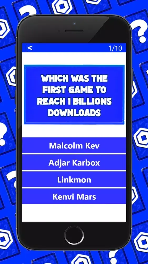 Ảnh chụp màn hình của Robux Trivia Cards for Roblox