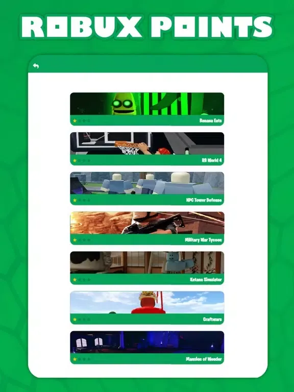 Robux Points for Roblox ™ iPad  스크린샷