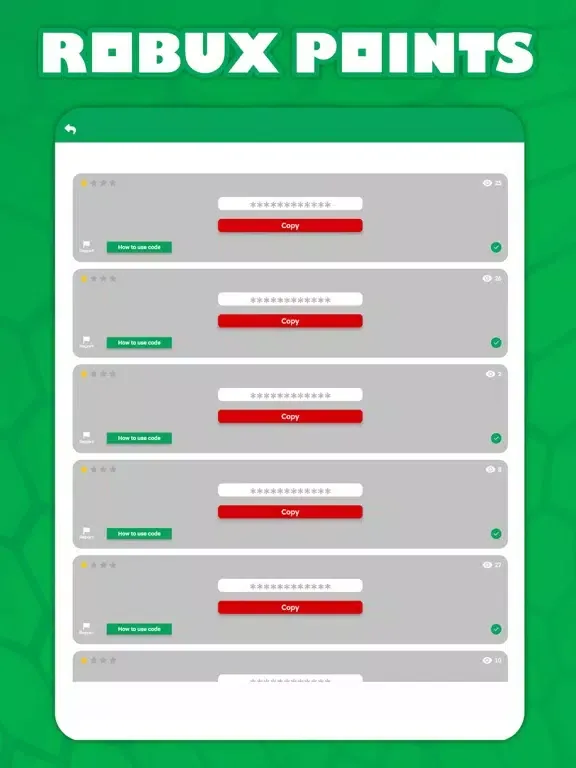 Robux Points for Roblox ™ iPad  스크린샷