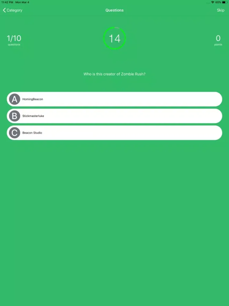Robuxian Quiz AppRob iPad  Screenshots