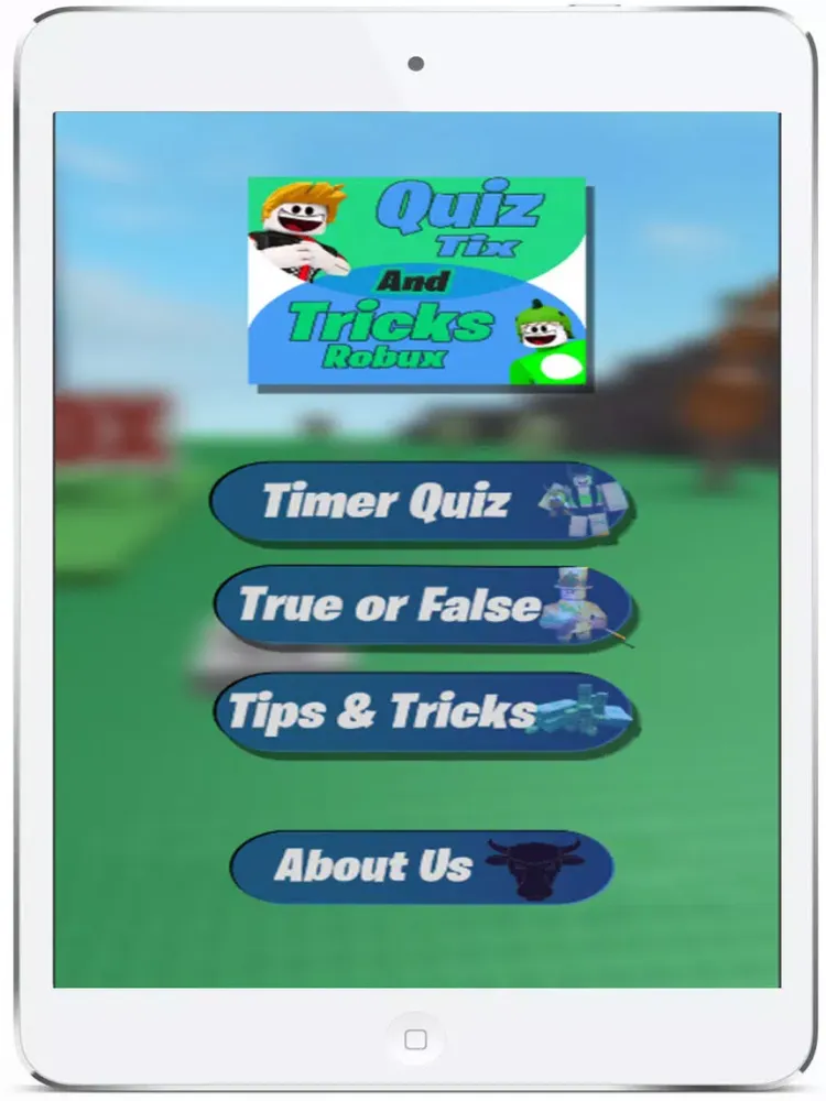 ภาพหน้าจอของ Robuxs Quiz For Robloux iPad 