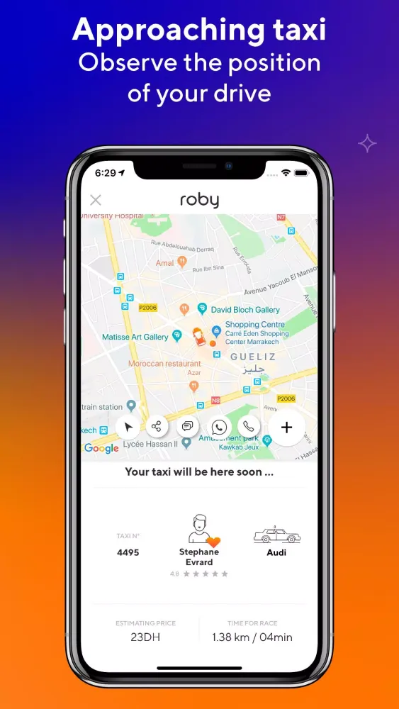 roby taxi应用截图