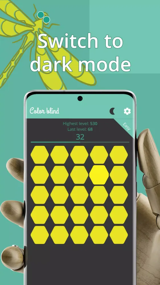 ภาพหน้าจอของ Color Blind - Game