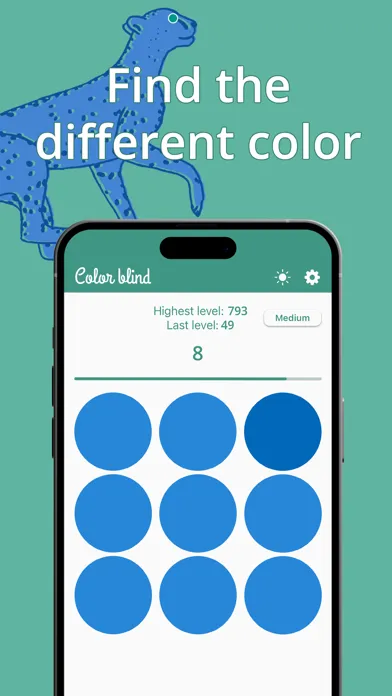 Color blind - Color game Screenshots