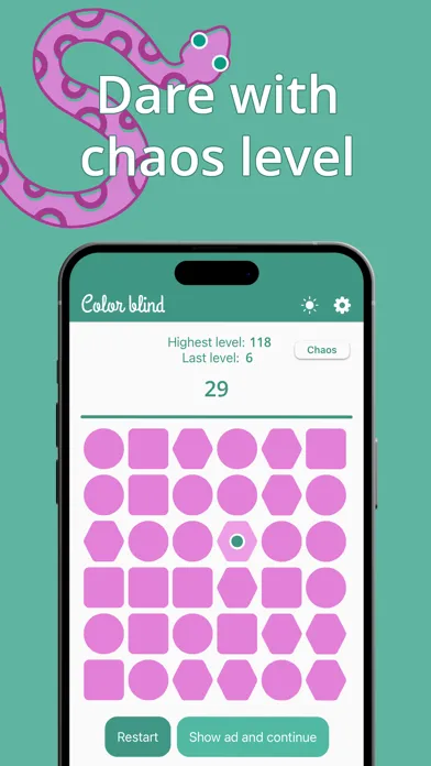 Color blind - Color game Screenshots