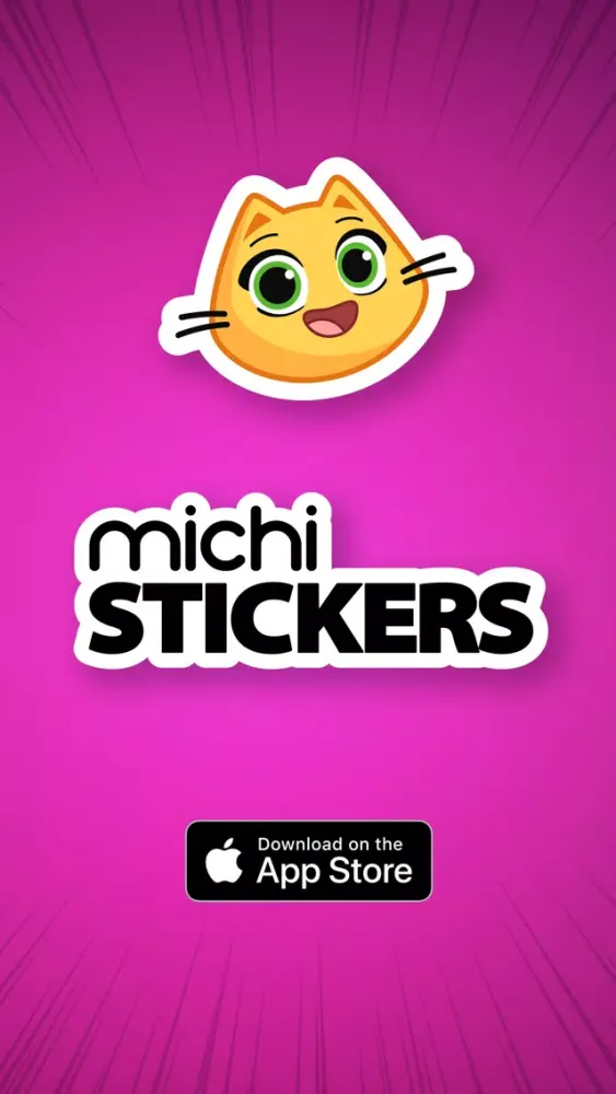 Michi Moji Kitty - Cat Emojis 스크린샷