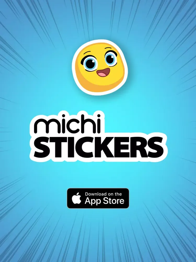 Michi Moji- Fun Emoji Stickers iPad  Screenshots