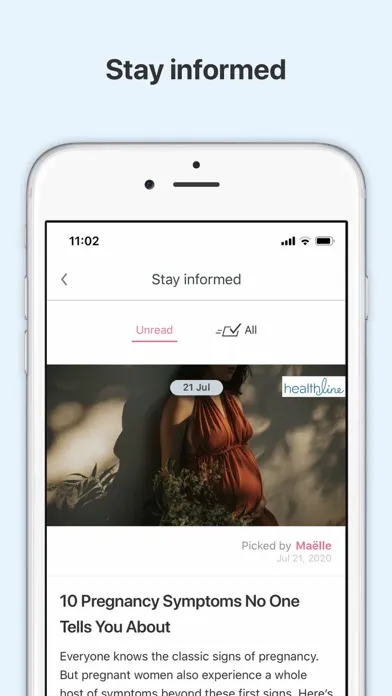 ภาพหน้าจอของ Stork by Central Health