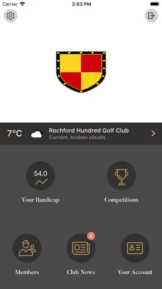 Rochford Hundred Golf Club 스크린샷