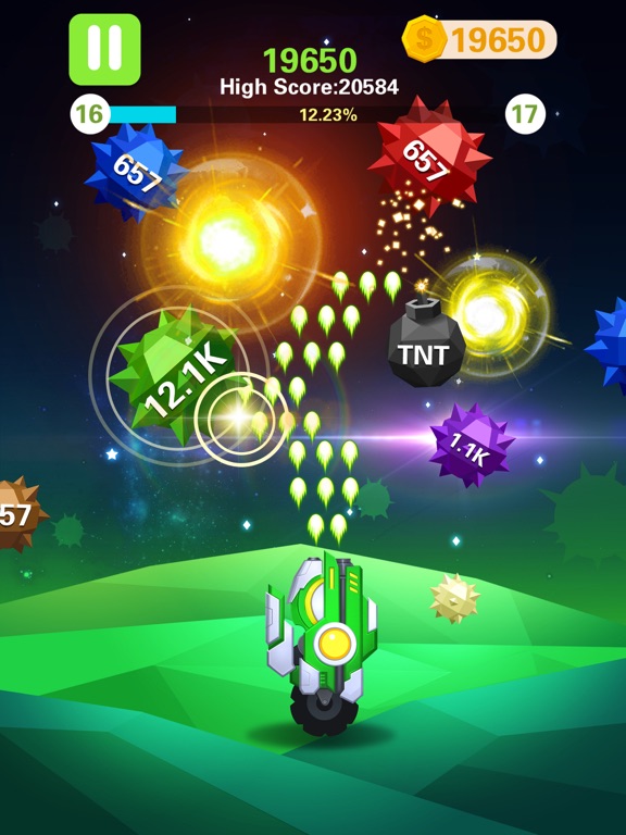 Rock Blast iPad  스크린샷