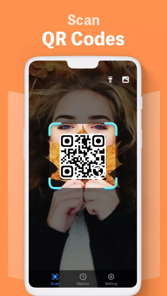 Capturas de pantalla de QR & Barcode Scanner - Fast