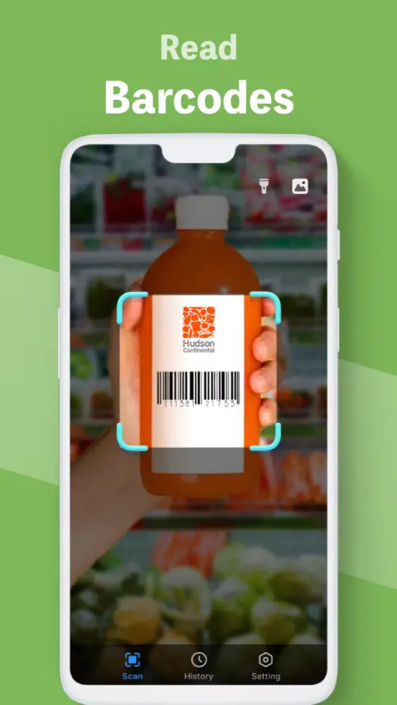 Capturas de pantalla de QR & Barcode Scanner - Fast