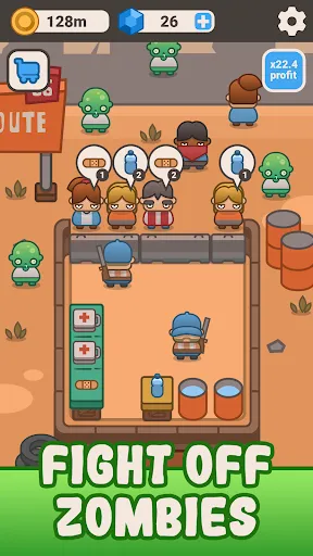 Idle Outpost: Upgrade Games应用截图