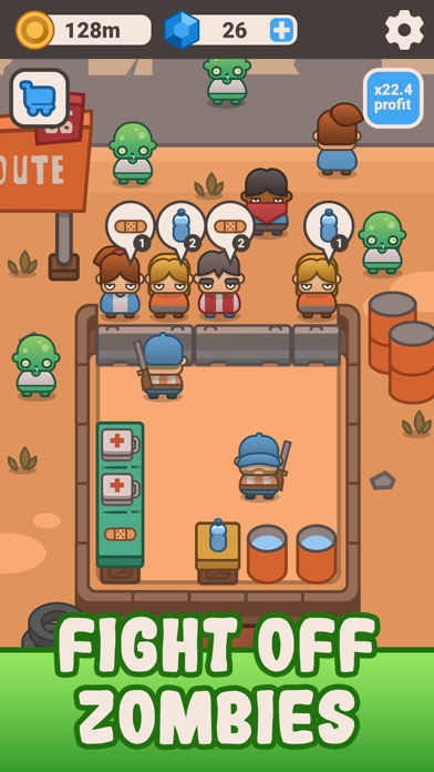 Zrzuty ekranu Idle Outpost: Business Game