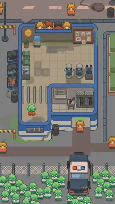 Idle Outpost: Business Game سکرین شاٹس