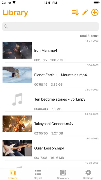 تصاویر BM Player - Video and Music
