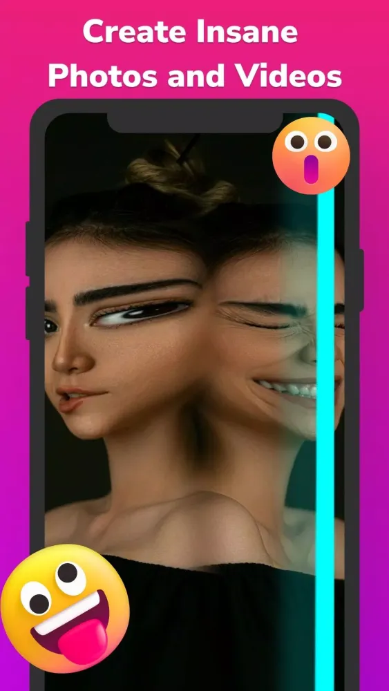 Time Warp Scan: Face Filter 3d Screenshots