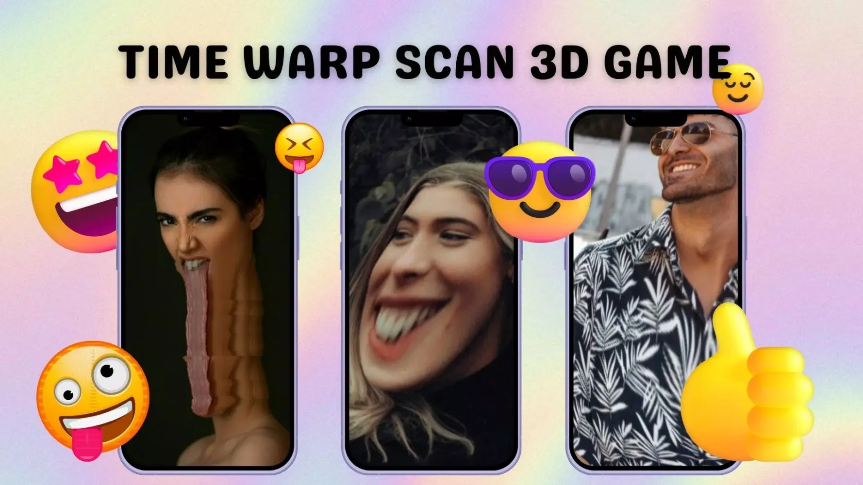 Time Warp Scan: Face Filter 3d Screenshots