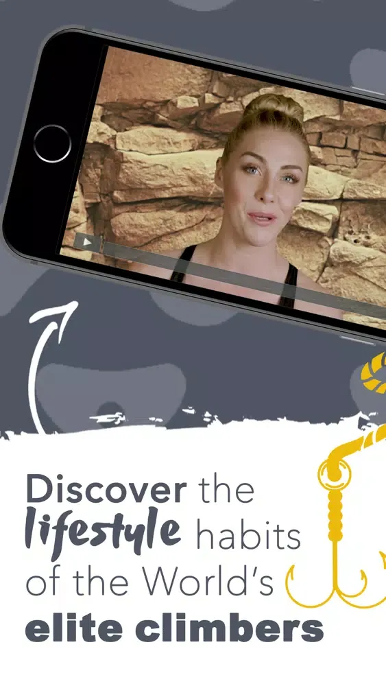 Rock climbing & bouldering app سکرین شاٹس