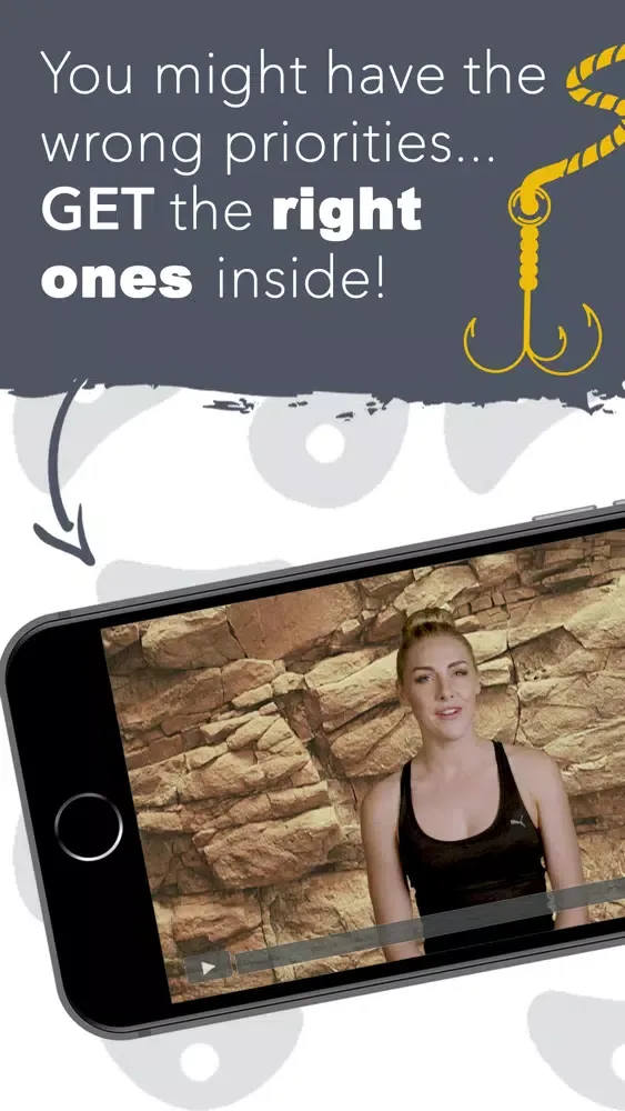 Rock climbing & bouldering app سکرین شاٹس