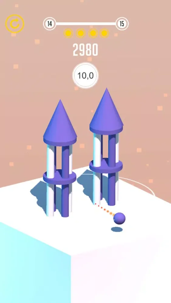 Capturas de tela do Castle Destroyer !