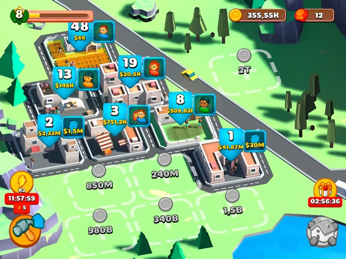 Idle Village Mayor - Tycoon iPad 應用截圖