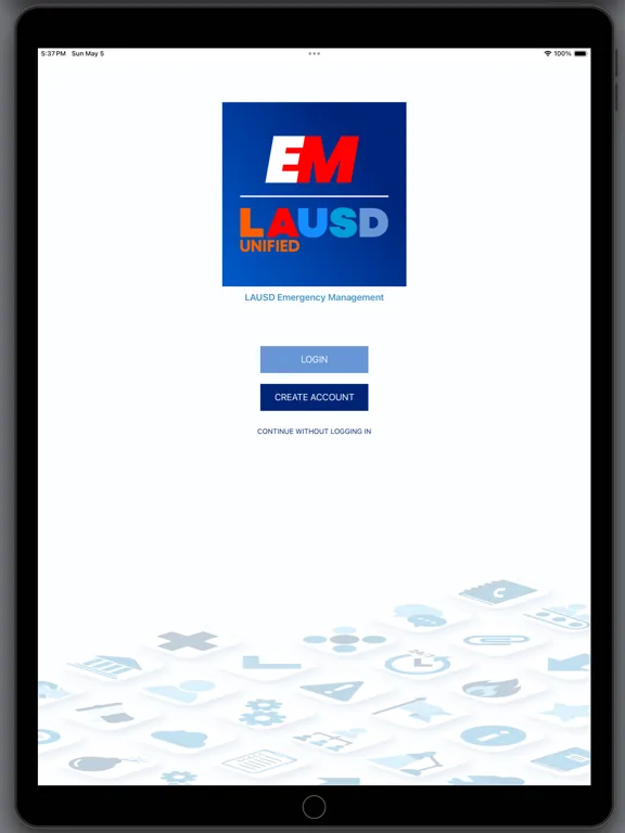 Captures d'écran de LAUSD EM iPad 