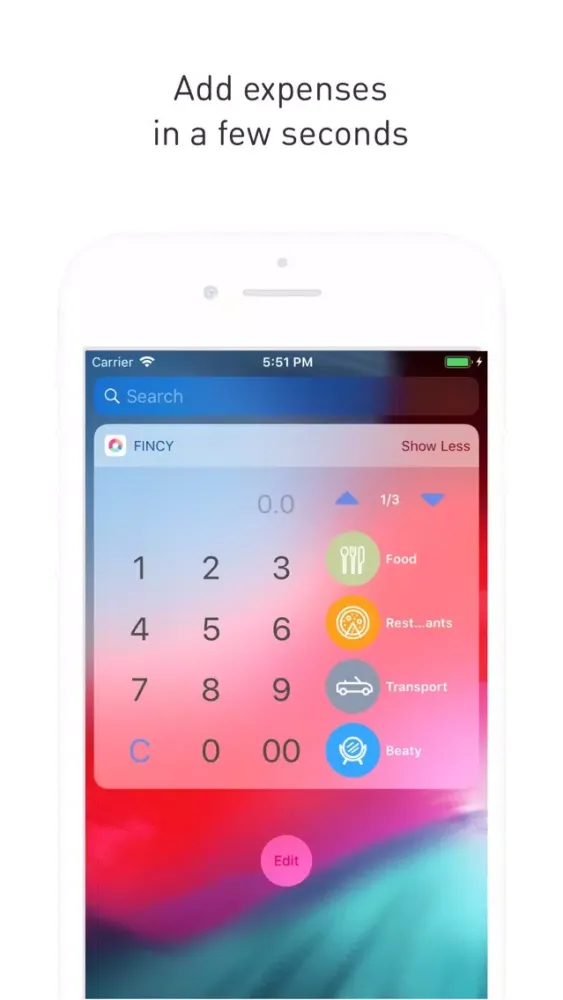 Fincy - Budget Manager应用截图